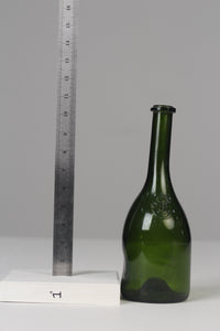 Green glass bottle 11" - GS Productions
